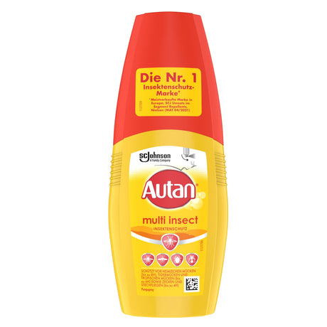 Autan Multi Insect Insektenabwehrspray mit Icaridin gegen Mücken und Zecken