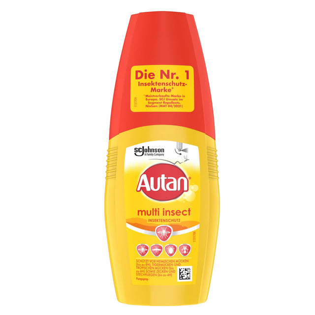Autan Multi Insect Insektenabwehrspray mit Icaridin gegen Mücken und Zecken