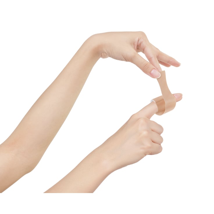 Lifemed Fingerpflaster atmungsaktiv längselastisch - 12 x 2 cm– 1 Packung = 4 Boxen á 10 Stück