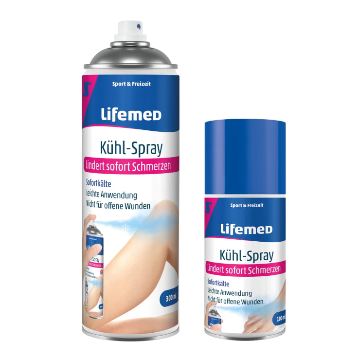 Lifemed Kühlspray schmerzlindernd – 300 ml - Sprühflasche