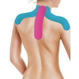 Lifemed Physio Tapes Schulter & Nacken - 1 Set = 2 x blau, 1 x pink, 1 x schwarz