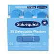 Cederroth Salvequick Blue Detectable Pflastermix für die Lebensmittelbranche