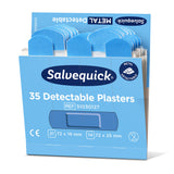 Cederroth Salvequick Blue Detectable Pflastermix für die Lebensmittelbranche – Ansicht 3
