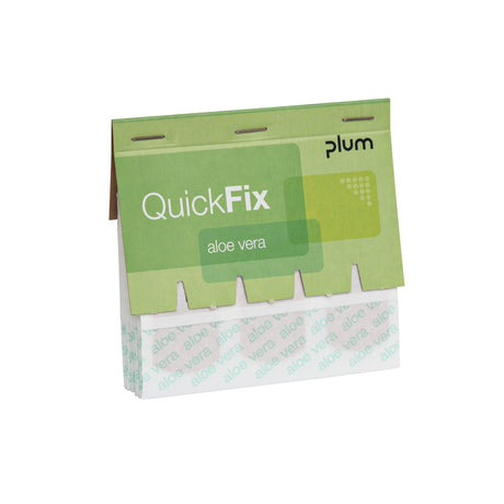 Plum QuickFix Aloe Vera Refill Pflaster – mit Aloe Vera, luftdurchlässig, 2,5 x 7,2 cm – Ansicht 2