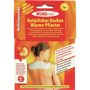 WUNDmed Natürliches Nacken-Schulter-Wärmepflaster mit Aktivkohle und Eisenpulver, bis zu 8 Stunden Wärme