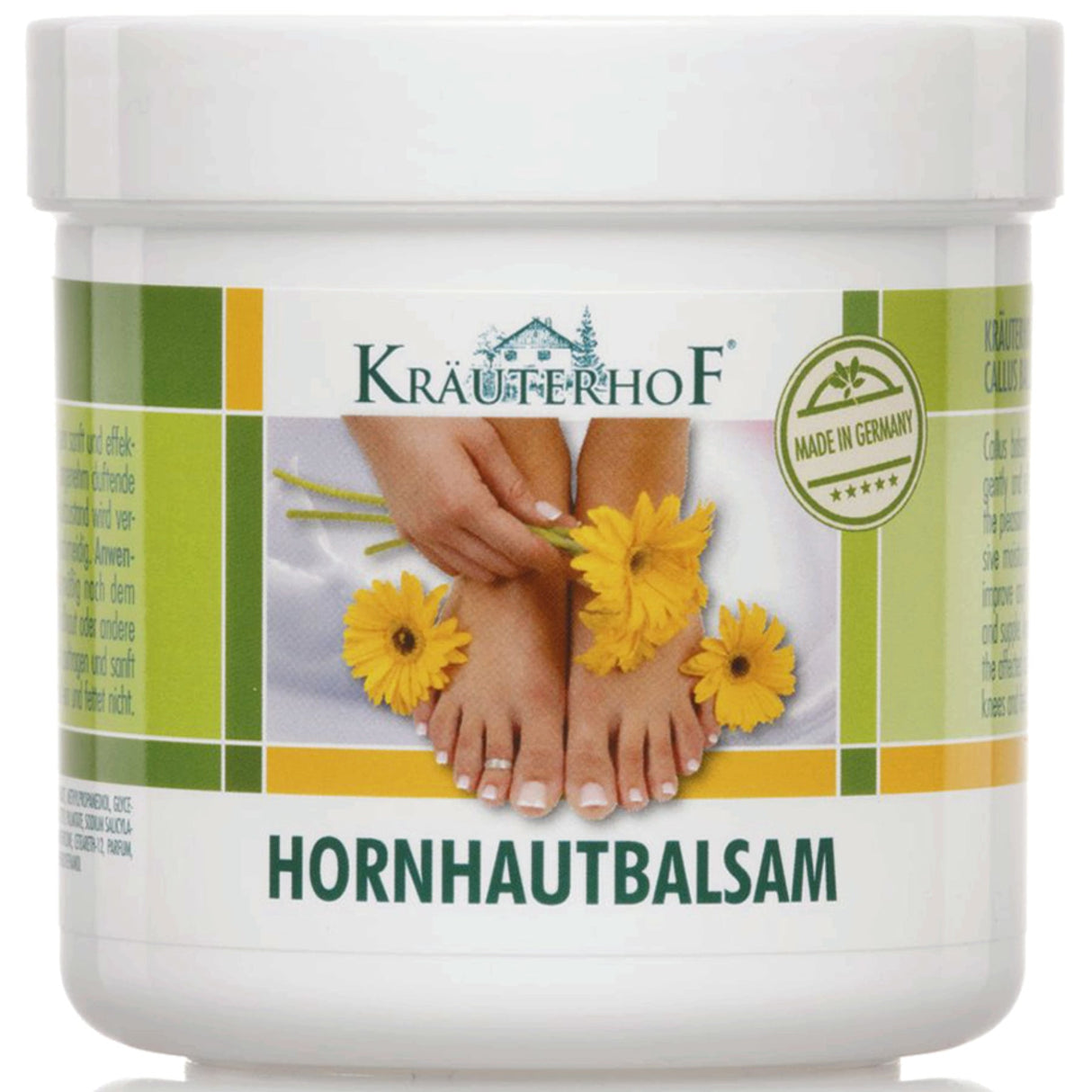 Kräuterhof Hornhautbalsam für Ellenbogen, Knie und Füße