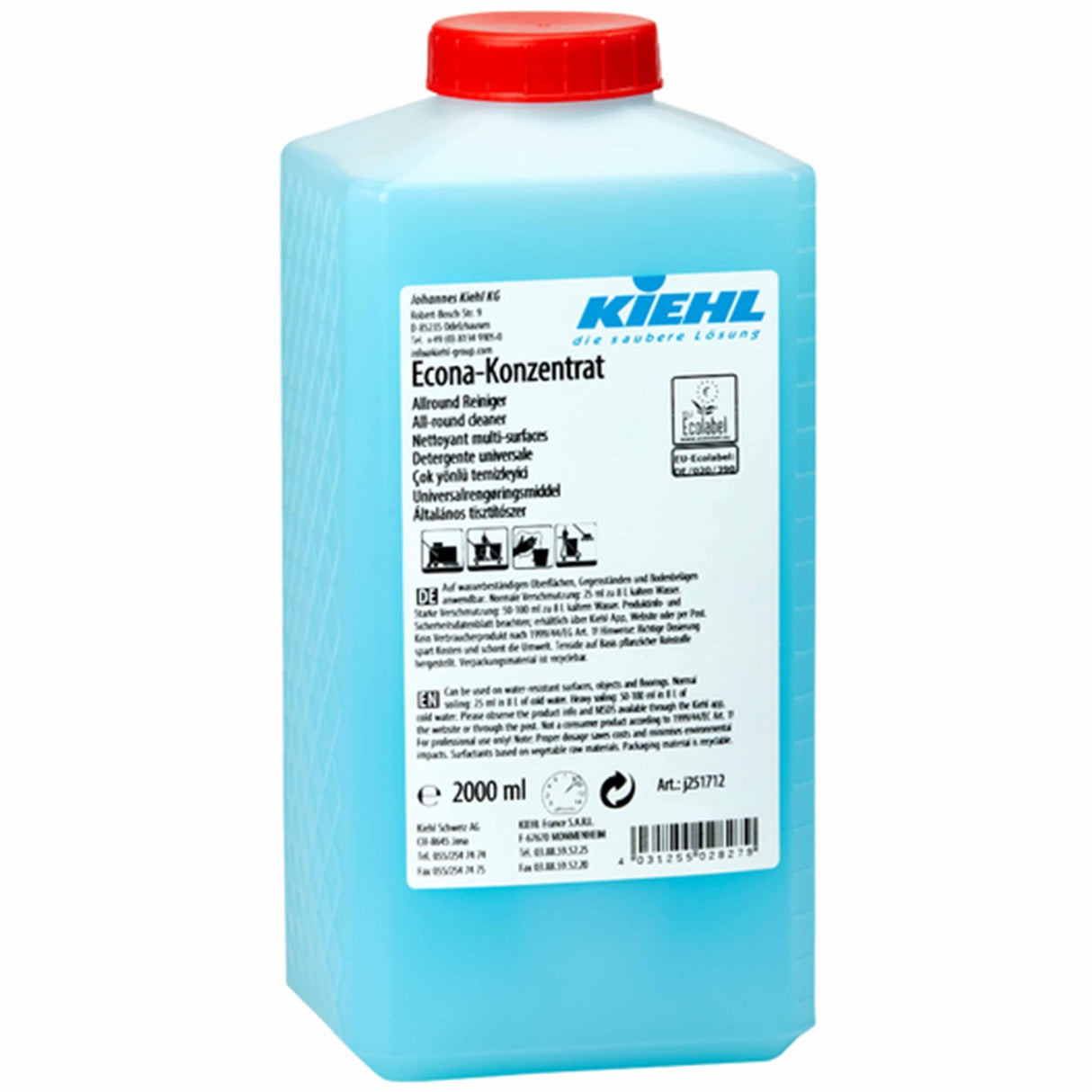 Kiehl Econa-Konzentrat Allzweckreiniger – 2 Liter - Flasche