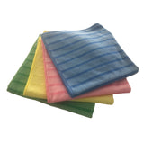 Vileda Professional MicroTuff Universal Microfasertuch – Gestricktes Allzwecktuch mit Abrasivstreifen – Ansicht 2