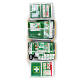 Cederroth Erste-Hilfe-Koffer First Aid Burn Kid für Brandwunden, robust mit rutschfestem Griff – Ansicht 4