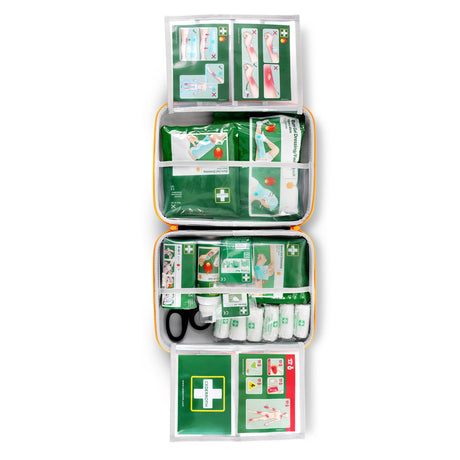 Cederroth Erste-Hilfe-Koffer First Aid Burn Kid für Brandwunden, robust mit rutschfestem Griff – Ansicht 4