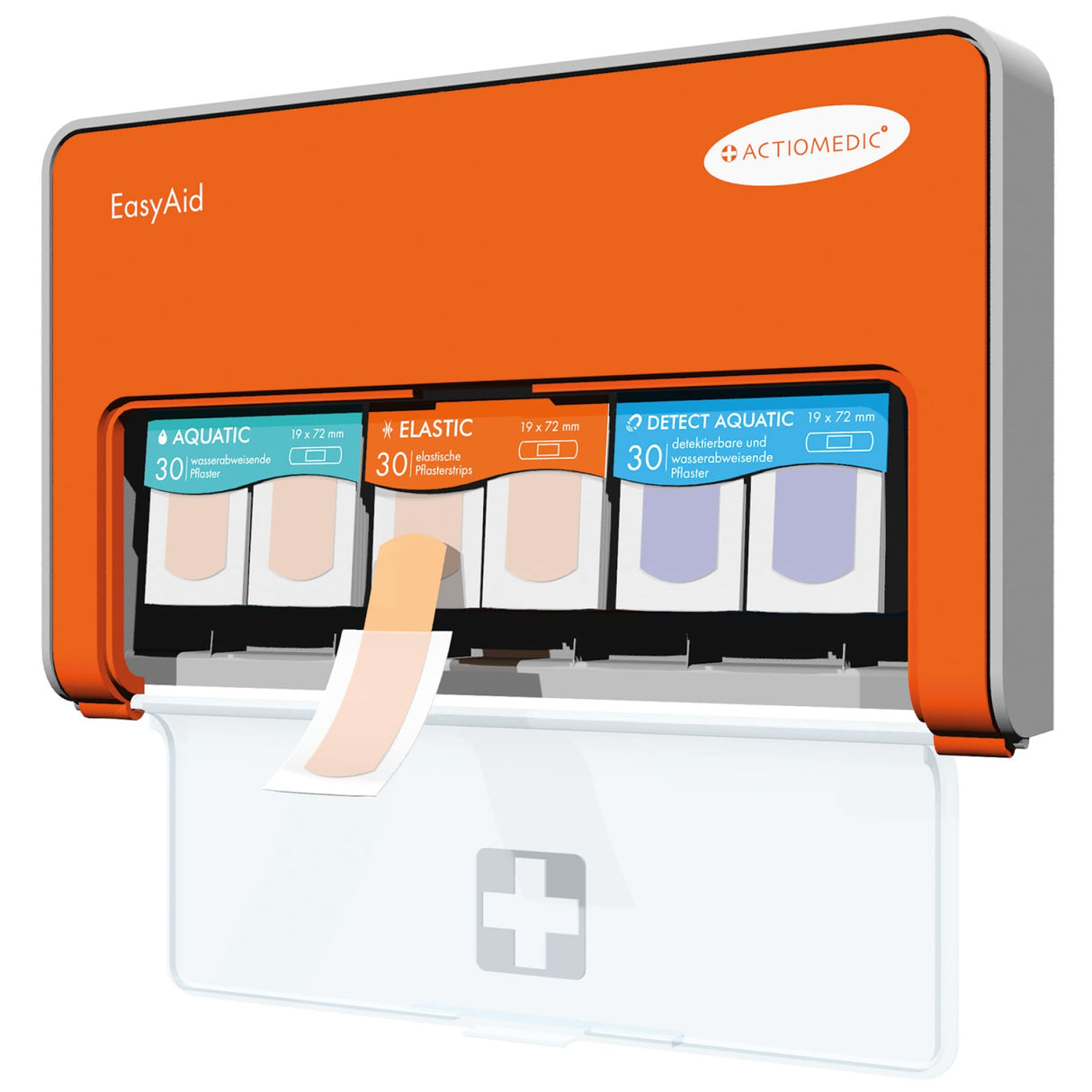 Actiomedic EasyAid Pflasterspender, staubdicht mit Diebstahlsicherung – Ansicht 4