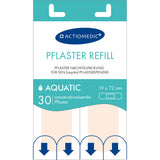 Actiomedic EasyAid AQUATIC Pflasterstrips, 19 x 72 mm – wasserabweisend für empfindliche Haut