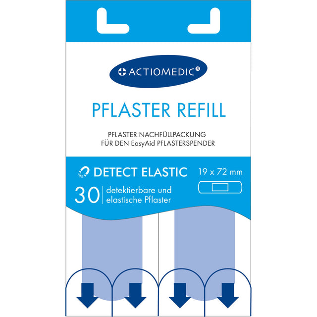 Actiomedic EasyAid DETECT/ELASTIC Pflasterstrips, detektierbar und elastisch