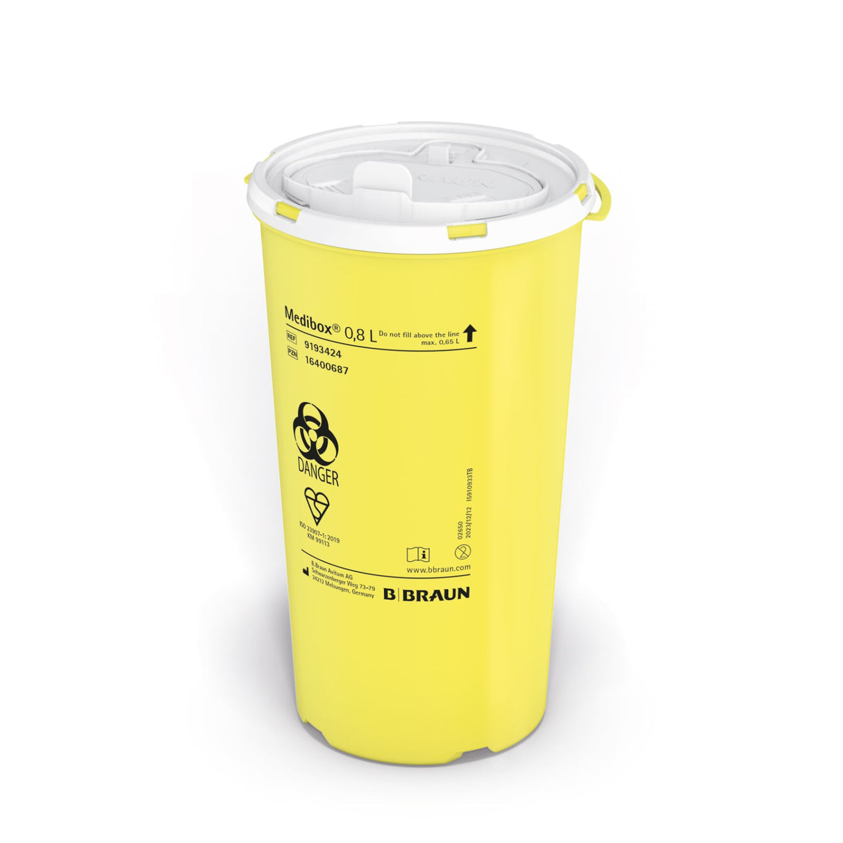 B. Braun Medibox Kanülensammler 0,8 Liter