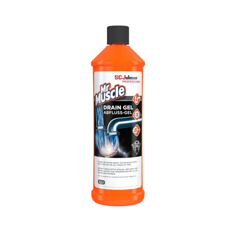 Mr Muscle Abflussgel-Rohrreiniger, dringt durch stehendes Wasser – Ansicht 2