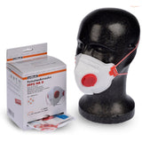 zetMask FFP2 Feinstaubfiltermaske mit Ausatemventil, flach faltbar mit Nasenpolster – Ansicht 4