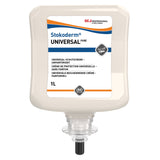 Stokoderm UNIVERSAL PURE Hautschutzcreme, silikonfrei – Dreifachschutz unter Handschuhen – Ansicht 2