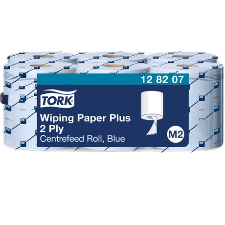 Tork Starke Mehrzweck-Papierwischtücher M2, 2-lagig, blau