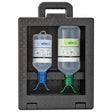 Plum Augendusche Notfallstation iBox2 DUO – DUO-Aufsatz spült beide Augen gleichzeitig