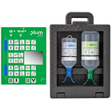 Plum Augendusche Notfallstation iBox2 DUO – DUO-Aufsatz spült beide Augen gleichzeitig – Ansicht 2