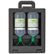 Plum Augendusche Notfallstation iBox2 DUO mit 2 x 1,0 Liter NaCl-Augenspüllösung