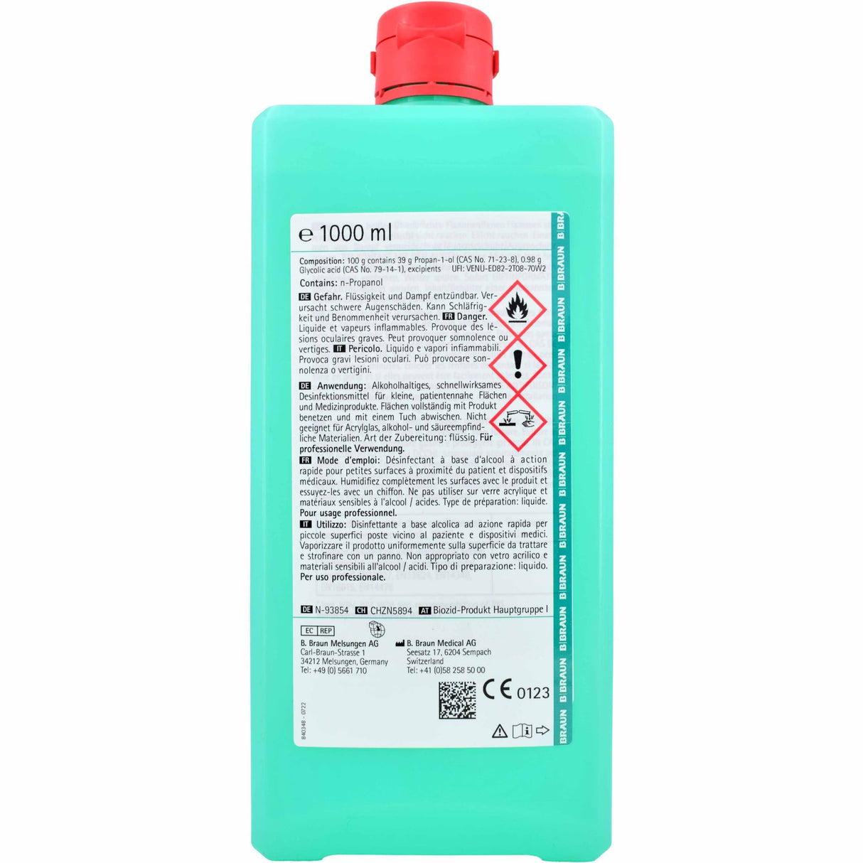 B. Braun Meliseptol acute Flächendesinfektionsmittel, parfümfrei – Ansicht 8