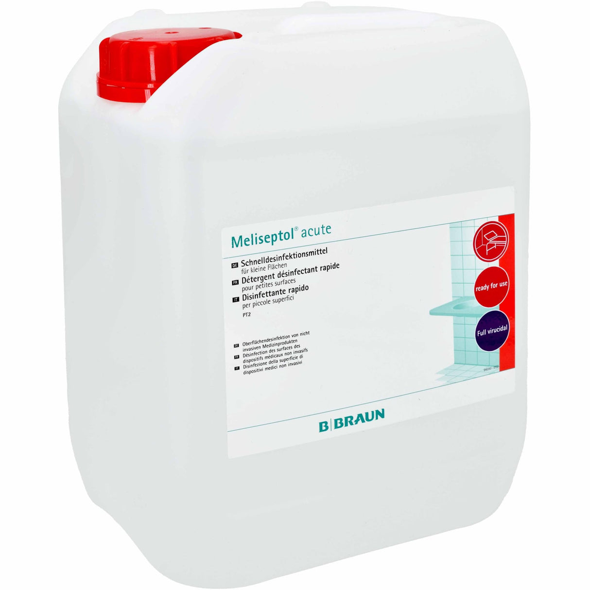B. Braun Meliseptol acute Flächendesinfektionsmittel, parfümfrei – Ansicht 9