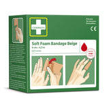 Cederroth Fingerverband Soft Foam, selbstklebend, 6 cm x 4,5 m – Beige – Ansicht 3