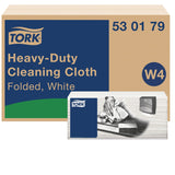 Tork Extra Starke Reinigungstücher W4, 1-lagig, weiß – 105 Tücher/Packung, reißfest
