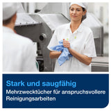 Tork Extra Starke Reinigungstücher W4, 1-lagig, weiß, 61,5 x 35,5 cm – Ansicht 5