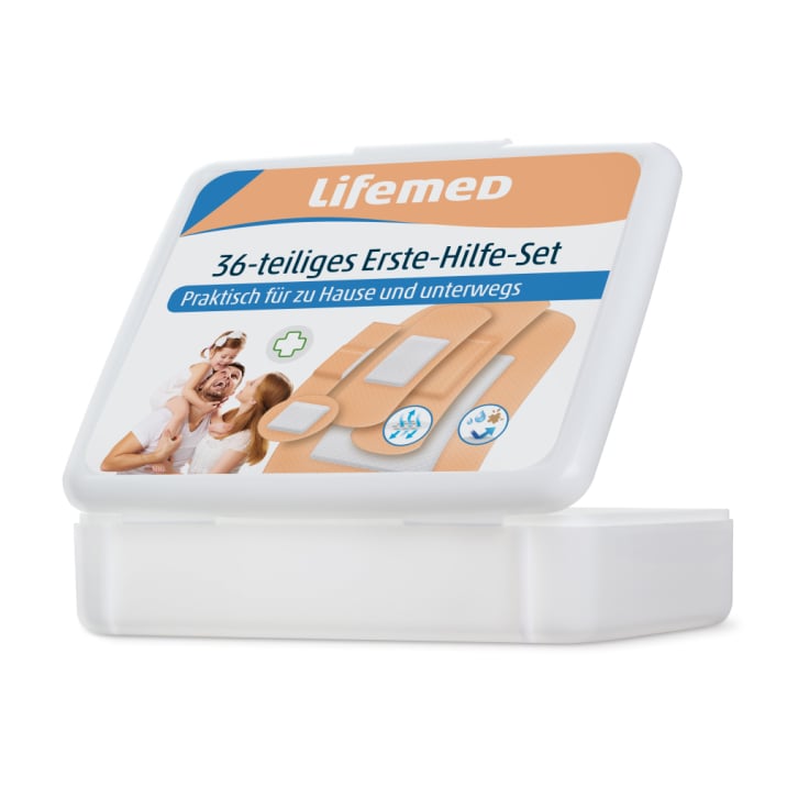 Lifemed Erste-Hilfe Set Pflaster wasserabweisend – Abbildung 2