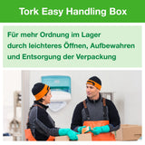 Tork Küchen-Reinigungstücher W4, 1-lagig, weiß, reißfest – Ansicht 4