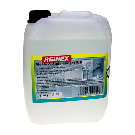 Reinex Algen- und Steinreiniger R6, Konzentrat – ergiebig für Stein und Terrasse