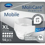 MoliCare Premium Mobile Inkontinenzhosen 10 Tropfen, Größe XL