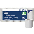 Tork Kleinrollen Toilettenpapier T4, 2-lagig, weiß, 12 cm Rollendurchmesser