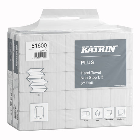 KATRIN Plus W-Falz Falthandtücher Non Stop L