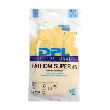 ABENA Neoprenhandschuhe DPL Fathom Super 45 gelb Mehrweghandschuhe – Ansicht 2