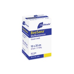 Meditrade BeeSana® Mullkompressen, 10 x 20 cm, steril