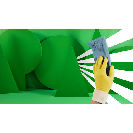 Vileda Professional r-MicronGlass Glastuch – Recyceltes Poliertuch für Gläser und Glasflächen – Ansicht 2
