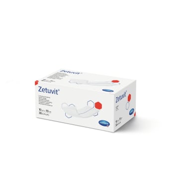 Zetuvit Saugkompresse 10 x 10 cm, saugstark - Karton