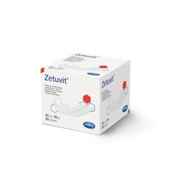 Zetuvit Saugkompresse 20 x 20 cm, saugstark - Karton