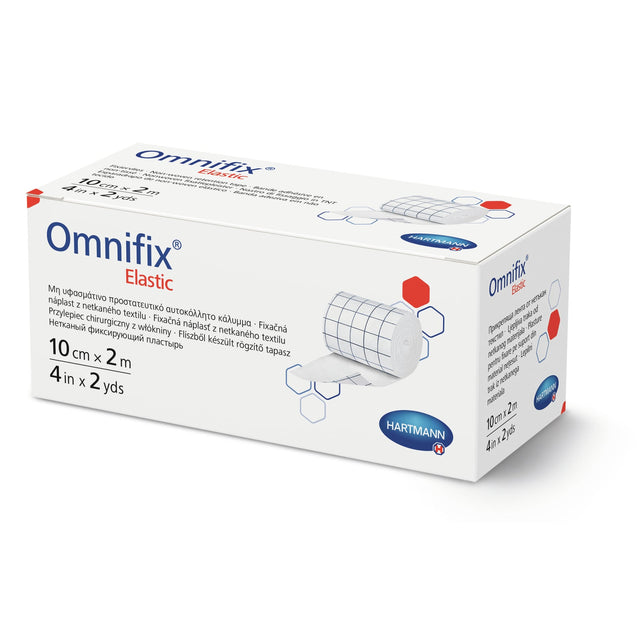 Hartmann Omnifix elastic Fixiervlies, 10 cm x 2 m, hypoallergen – Ansicht 1