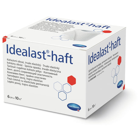 Hartmann Idealast-haft Idealbinde, 6 cm x 10 m, selbsthaftend, latexfrei – Ansicht 1