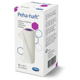Hartmann Peha-haft kohäsive Fixierbinde weiß, 4 m x 10 cm – Karton (140 Packungen)