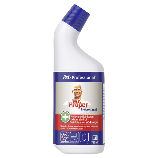 Mr. Proper Professional Desinfizierender WC-Reiniger für stark frequentierte Toiletten