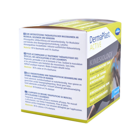 DermaPlast ACTIVE Kinesiology Tape 5 cm x 5 m, Farbe blau, Ansicht 2
