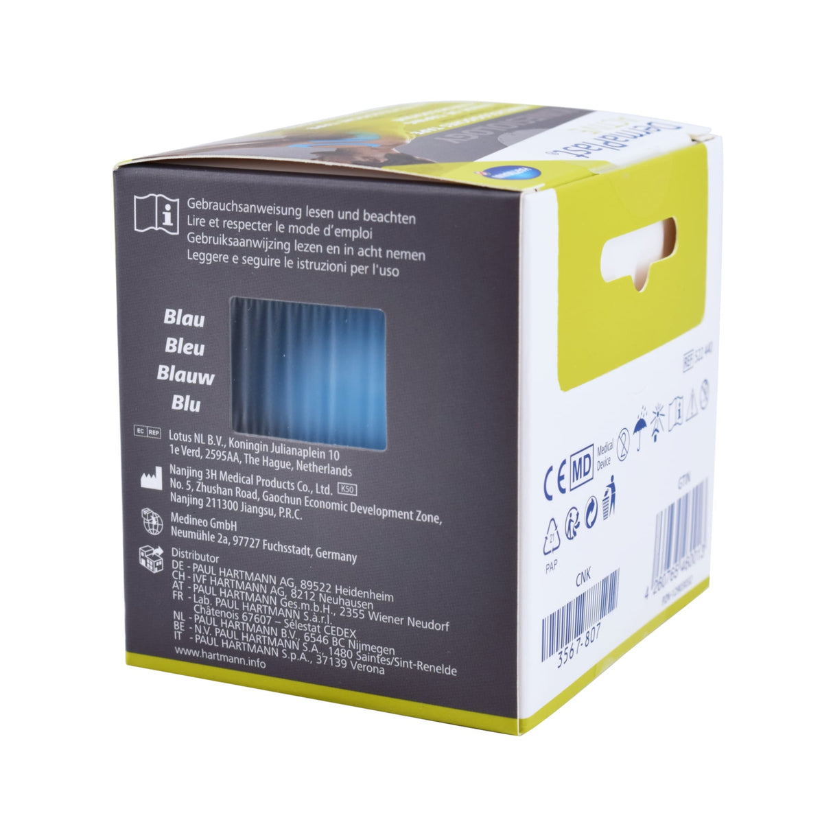 DermaPlast ACTIVE Kinesiology Tape 5 cm x 5 m, Farbe blau, Ansicht 3