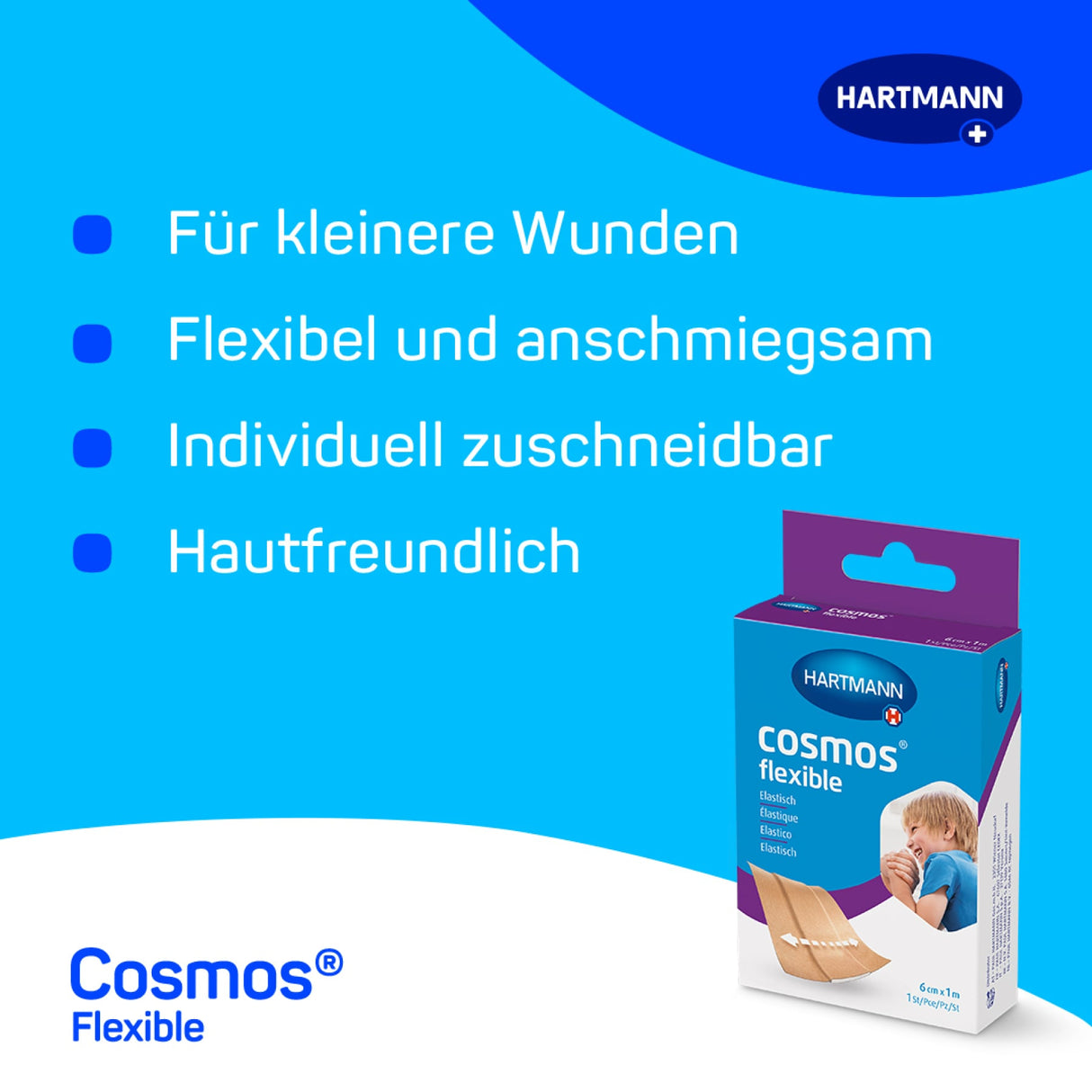 Hartmann Cosmos flexible Wundpflaster, wasserabweisend – Ansicht 2