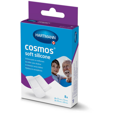 Hartmann Cosmos soft silicone Pflasterstrips, hautschonend