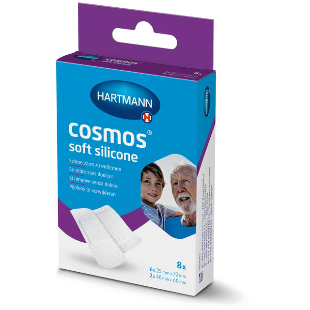 Hartmann Cosmos soft silicone Pflasterstrips, hautschonend